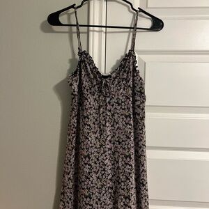 Floral Spaghetti Strap Dress